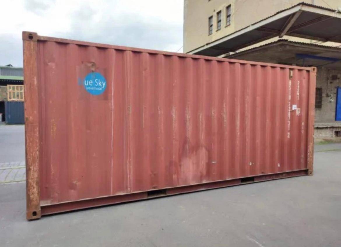 Gebruikte 20 voet droge zeecontainer