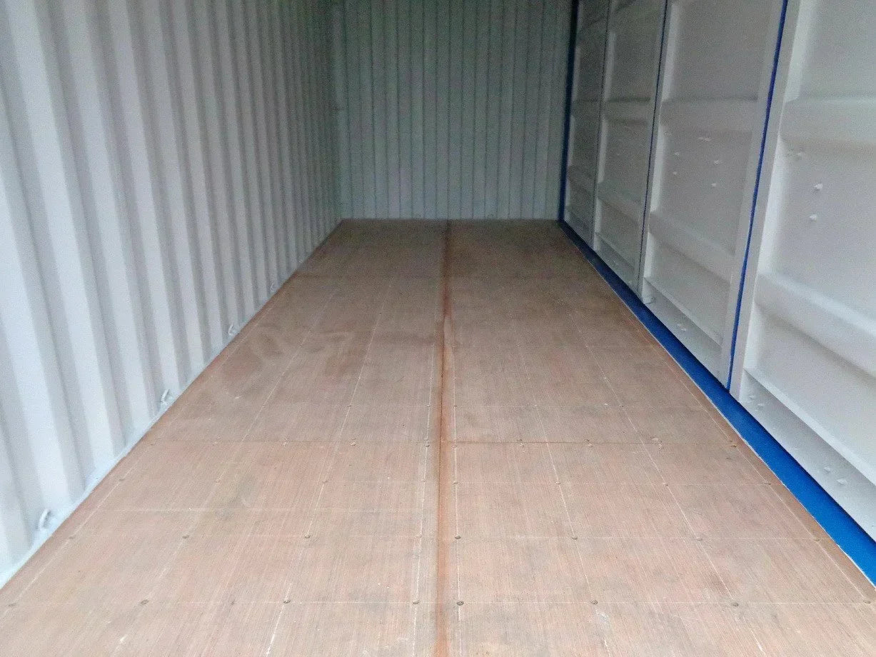 20′ Open Side Container, zijaanzicht