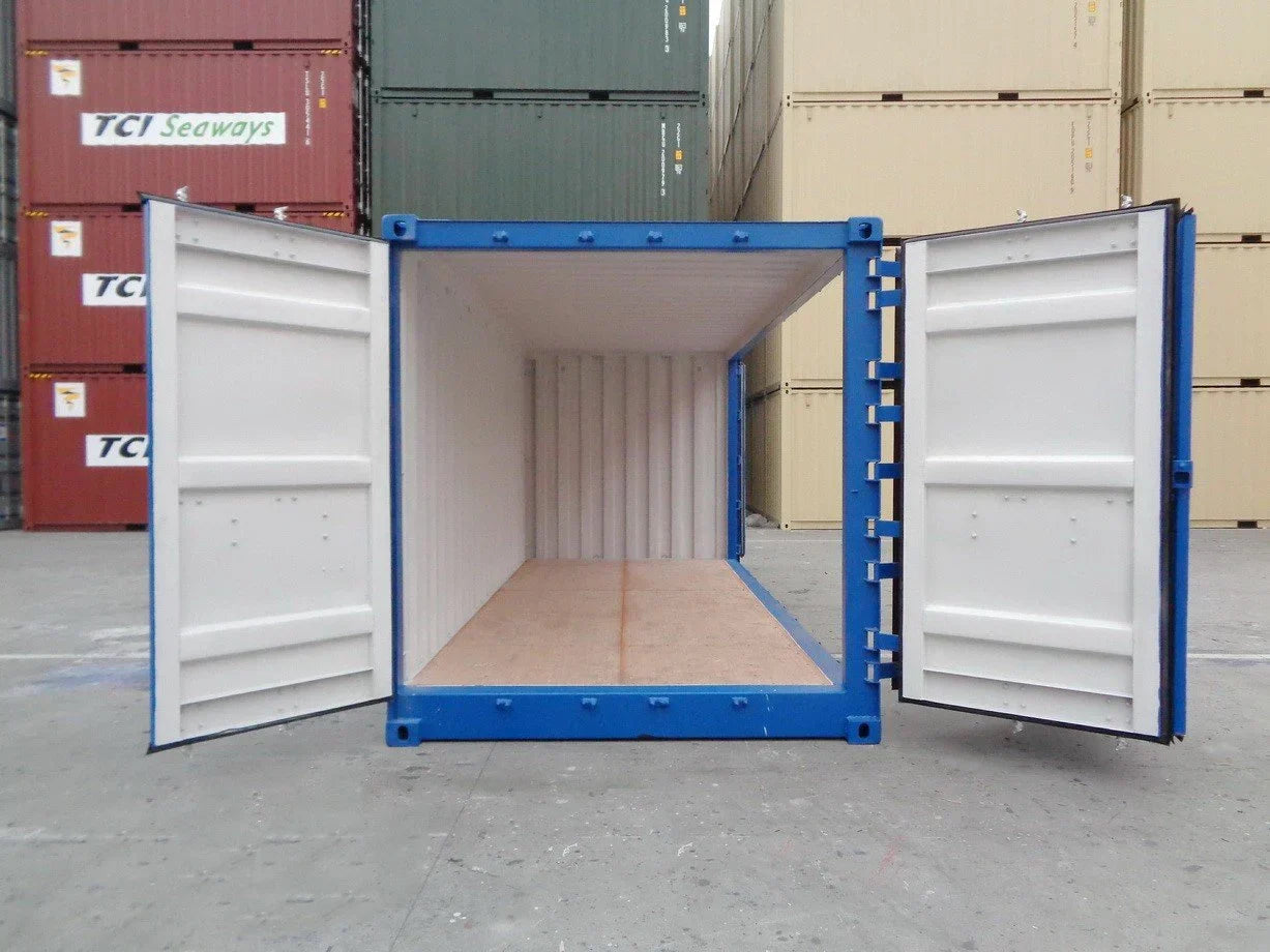 20′ Open Side Container, zijaanzicht