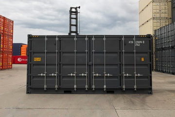 20 FOOT CUBE CONTAINER HOGE OPEN ZIJDE