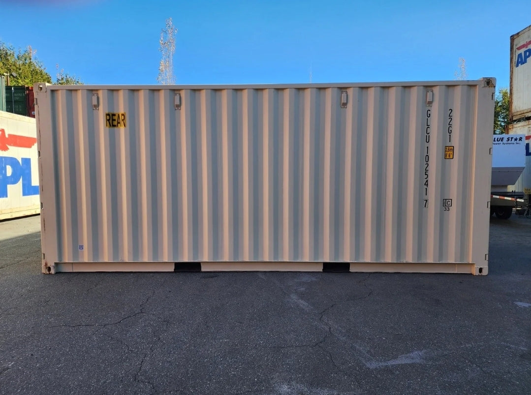 nieuwe 20-voet enkele reis dubbeldeurs container