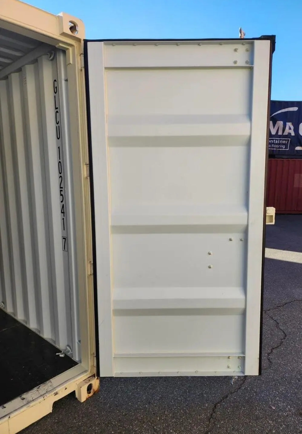 nieuwe 20-voet enkele reis dubbeldeurs container