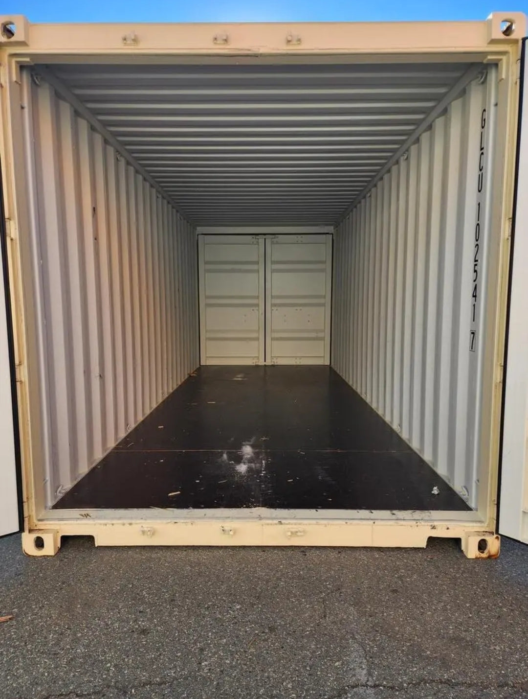 nieuwe 20-voet enkele reis dubbeldeurs container