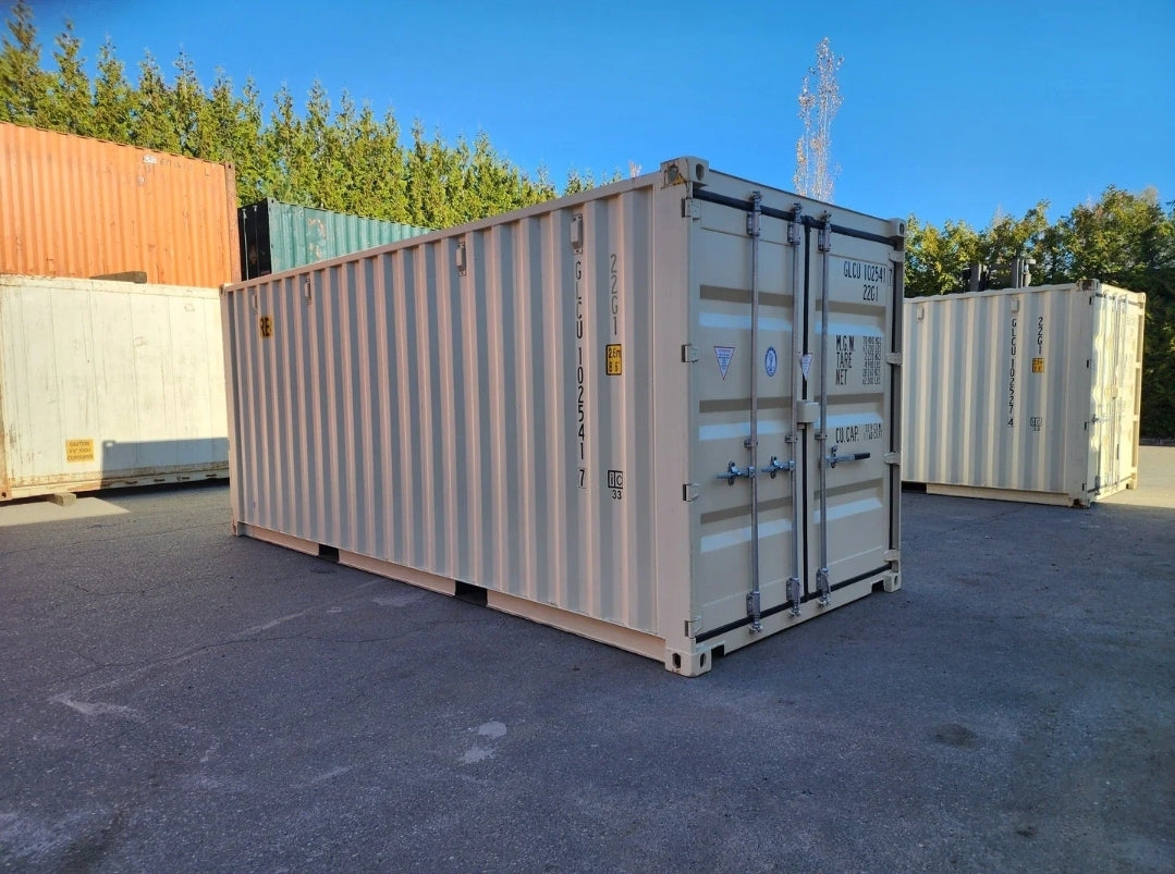 nieuwe 20-voet enkele reis dubbeldeurs container