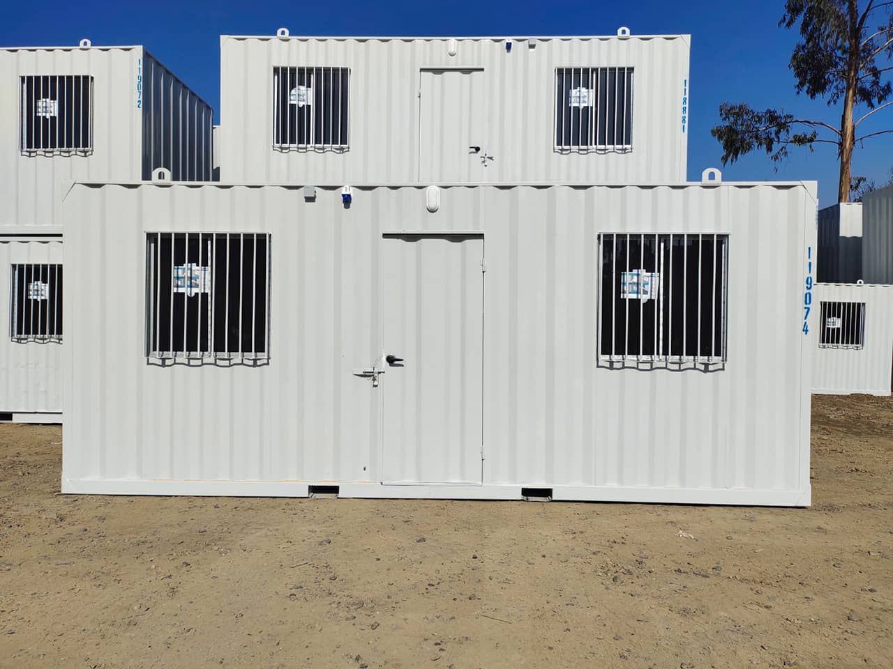 Kantoormodule met badkamer 20 voet. ( Ref: 1101 )