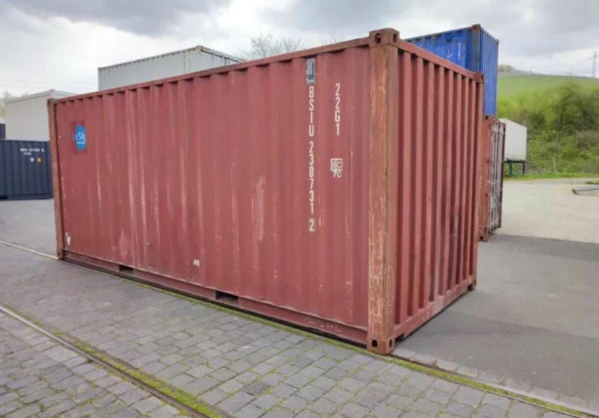 Gebruikte 20 voet droge zeecontainer