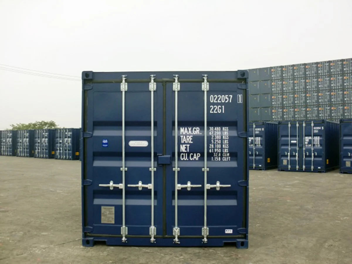 20-voet dubbele deur droge container