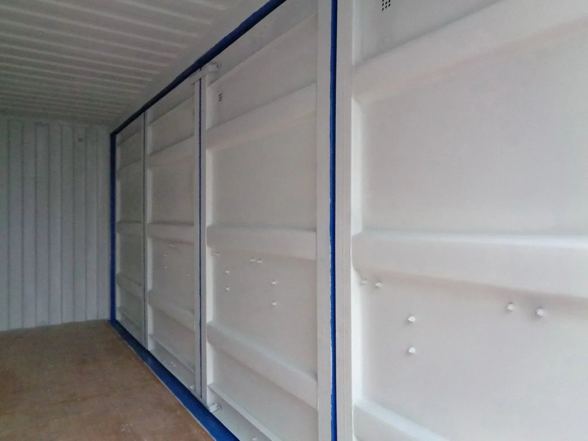 20′ Open Side Container, zijaanzicht