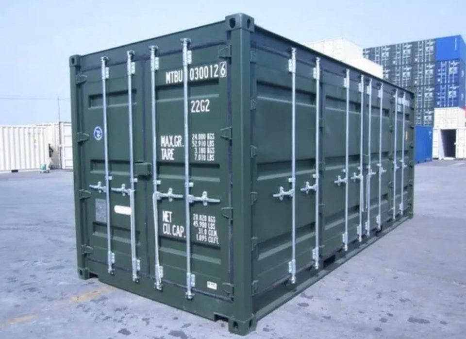 20-FOOT OPEN-SIDE SHIPPING CONTAINER - NIEUW