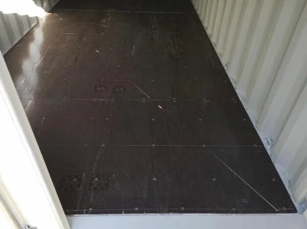 20' SCHEEPSCONTAINER, WIT - NIEUW